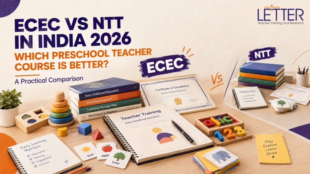 ECEC vs NTT in India 2026: Which Preschool Teacher Course is Better